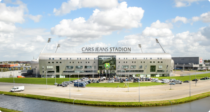 Ado Den Haag cars jeans stadion